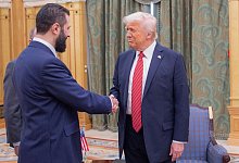 Al-Scharaa plant Reise nach Washington - Bandar Aljaloud/Saudi Royal Palace/dpa