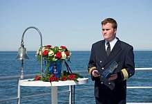 Trauerzeremonie auf der «Horizont» - Reederei Albrecht/dpa-tmn