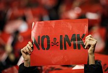 Protest gegen verschärfte Sicherheitsmaßnahmen - Christian Charisius/dpa