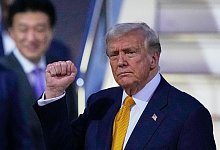 US-Präsident Trump in Japan - Louise Delmotte/AP/dpa US-Präsident Trump in Japan - Louise Delmotte/AP/dpa