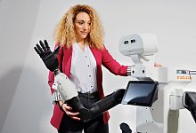 Krupp-Förderpreis für Georgia Chalvatzaki - Katrin Binner/TU Darmstadt/dpa Krupp-Förderpreis für Georgia Chalvatzaki - Katrin Binner/TU Darmstadt/dpa