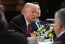 Trump trifft Politiker aus zentralasiatischen Ländern - Jacquelyn Martin/AP/dpa Trump trifft Politiker aus zentralasiatischen Ländern - Jacquelyn Martin/AP/dpa