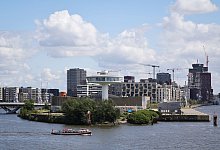 Baakenhöft Gelände in der Hafencity - Christian Charisius/dpa