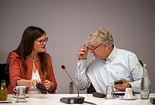 Jouleen Gruhn und André von Ossowski - Soeren Stache/dpa