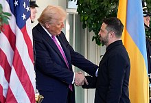 Trump empfängt Selenskyj im Weißen Haus - Alex Brandon/AP/dpa