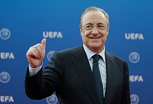 Real Madrids Präsident Florentino Pérez - Claude Paris/AP/dpa