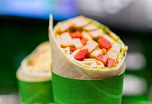 Wraps to Go in einem Geschäft - Rolf Vennenbernd/dpa/dpa-tmn