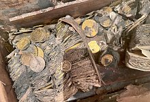 Münzversteigerung in Zürich - -/Nusmismatica Ars Classic/dpa Münzversteigerung in Zürich - -/Nusmismatica Ars Classic/dpa