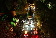 Ankunft Airbus A310 am Serengeti-Park - Philipp Schulze/dpa Ankunft Airbus A310 am Serengeti-Park - Philipp Schulze/dpa