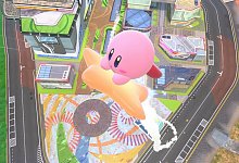 Screenshot aus dem Spiel «Kirby Air Riders» - Nintendo/dpa-tmn