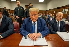 Strafprozess gegen Trump - Steven Hirsch/Pool New York Post/AP/dpa Strafprozess gegen Trump - Steven Hirsch/Pool New York Post/AP/dpa
