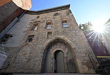 Innenhof der Alten Synagoge in Erfurt - Martin Schutt/dpa/dpa-tmn