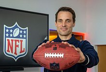 Medienrunde vor dem NFL-Game in Berlin - Soeren Stache/dpa