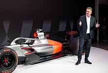 Audi stellt Formel-1-Design vor - Daniel Karmann/dpa