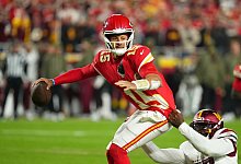 Kansas City Chiefs - Washington Commanders - Ed Zurga/FR34145 AP/dpa Kansas City Chiefs - Washington Commanders - Ed Zurga/FR34145 AP/dpa