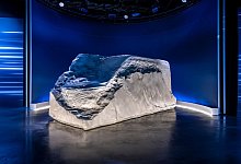 Mercedes-Benz Vans Skulptur The Boulder - Mercedes-Benz AG/dpa-tmn Mercedes-Benz Vans Skulptur The Boulder - Mercedes-Benz AG/dpa-tmn