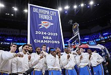 Oklahoma City Thunder - Houston Rockets - Nate Billings/AP/dpa Oklahoma City Thunder - Houston Rockets - Nate Billings/AP/dpa
