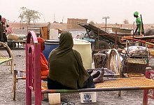 Flüchtlinge aus dem Sudan - Eva-Maria Krafczyk/dpa Flüchtlinge aus dem Sudan - Eva-Maria Krafczyk/dpa