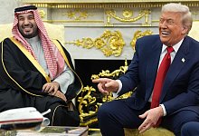Saudi-Arabiens Kronprinz bin Salman zu Besuch in Washington - Evan Vucci/AP/dpa