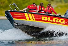 DLRG-Rettungsboot - Uwe Anspach/dpa