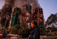 Brand in Hongkong - Vernon Yuen/Nexpher via ZUMA Press Wire/dpa