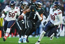 Philadelphia Eagles - Chicago Bears - Matt Rourke/AP/dpa Philadelphia Eagles - Chicago Bears - Matt Rourke/AP/dpa