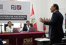 Prozess gegen Ex-Präsidenten Vizcarra in Peru - Martin Mejia/AP/dpa Prozess gegen Ex-Präsidenten Vizcarra in Peru - Martin Mejia/AP/dpa