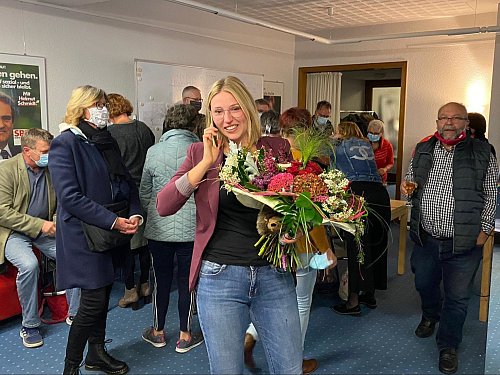 Sarah Süß ist Steinhagens neue Bürgermeisterin. - © Frank Jasper