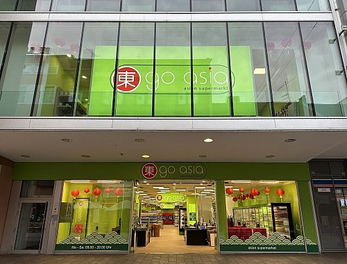 Ein Beispielbild einer "Go Asia"-Filiale zeigt, wie auch der Bielefelder Store im Loom aussehen wird. - © Go Asia