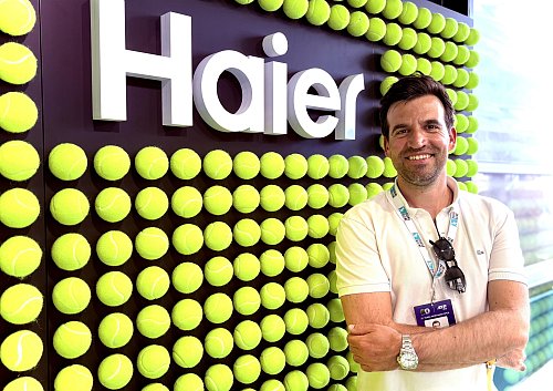 Phlipp Hartmann ist beim Unternehmen Haier Director Marketing für den europäischen Markt. Er weiß, wie wichtig Sport-Sponsoring ist. - © Dennis Bleck