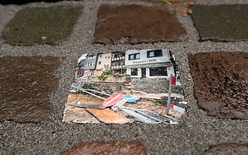 Die von der Flutkatastrophe im Juli 2021 hart getroffene Stadt Bad Münstereifel im Süden von Nordrhein-Westfalen hat ein eigenes Hochwasserfrühwarnsystem eingerichtet. - © Roberto Pfeil/dpa