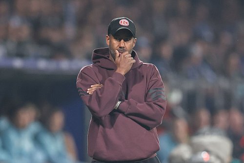 Aus nach drei Jahren und acht Monaten als Fortuna-Trainer: Daniel Thioune. (Archivbild) - © Christoph Reichwein/dpa