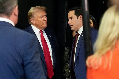 Marco Rubio soll auch als Kandidat für das Amt des Vizepräsidenten im Gespräch gewesen sein. (Archivbild) - © Pablo Martinez Monsivais/AP/dpa