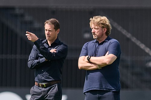 Ende der Harmonie: Sportchef Ricken soll Kaderplaner Mislintat rauswerfen wollen. - © Bernd Thissen/dpa