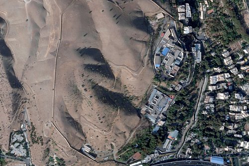 Ein älteres Satellitenfoto zeigt das Gefängnis. (Archivbild) - © Uncredited/Planet Labs PBC/AP/dpa
