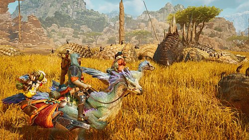 Am besten läuft die Monsterjagd im Team aus zwei, drei oder vier Mitstreitern und Mitstreiterinnen. - © Capcom/dpa-tmn