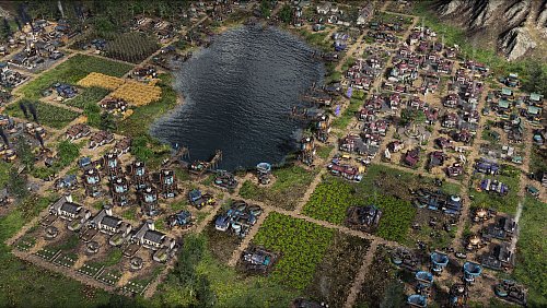 Blühende Hoffnung: Die Siedlung wächst und trotzt den Gefahren der neuen Welt. - © Assemble Entertainment/Gentlymad Studios/dpa-tmn