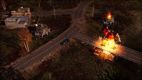 Straßenkampf in der Einöde: Wer wird diese explosive Begegnung überleben? - © Assemble Entertainment/Gentlymad Studios/dpa-tmn