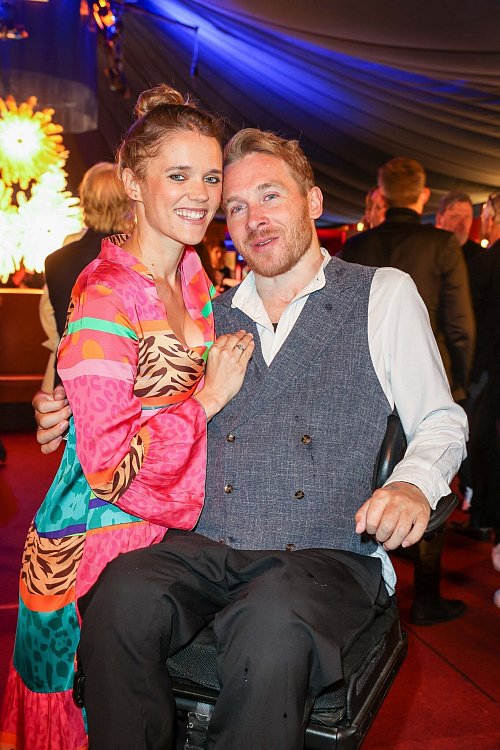 «Bald zu dritt»: Das Ehepaar Koch bestätigt die Baby-News. (Archivbild) - © Gerald Matzka/dpa