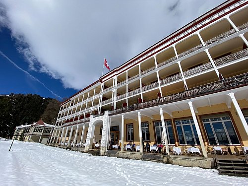 Der «Zauberberg» spielt in der Bergwelt bei Davos - © Stefan Weißenborn/dpa-tmn