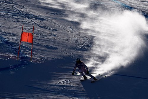 Sechs Jahre nach ihrem Rücktritt will es Lindsey Vonn noch einmal wissen. - © John Locher/AP/dpa