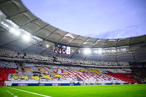 Große Kulisse: Für den VfB war es das erste Champions-League-Heimspiel seit Februar 2010. - © Tom Weller/dpa