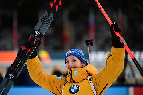 Franziska Preuß erlebt gerade die erfolgreichste Zeit ihrer Karriere. - © Olivier Chassignole/AFP/dpa