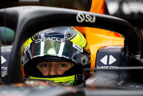 Isack Hadjar steigt in die Formel 1 auf. - © Taidgh Barron/ZUMA Press Wire/dpa