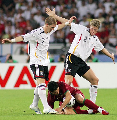 Lange gab es für Cristiano Ronaldo (m) nichts zu holen gegen Deutschland. - © picture alliance / dpa