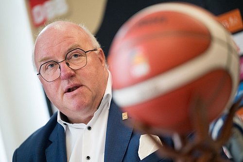 Basketball-Präsident Ingo Weiss würde das Potenzialanalysesystem (Potas) für den deutschen Sport am liebsten abschaffen. - © Sebastian Gollnow/dpa