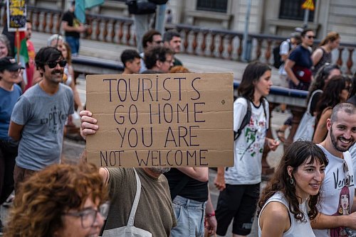 In Spanien herrscht vielerorts Tourismusverdrossenheit. (Archivfoto) - © Paco Freire/SOPA Images via ZUMA Press Wire/dpa