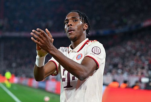 Mathys Tel verlässt den FC Bayern endgültig. - © Sven Hoppe/dpa