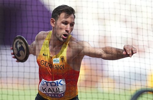 Sehr konstant unterwegs: Niklas Kaul. - © Michael Kappeler/dpa