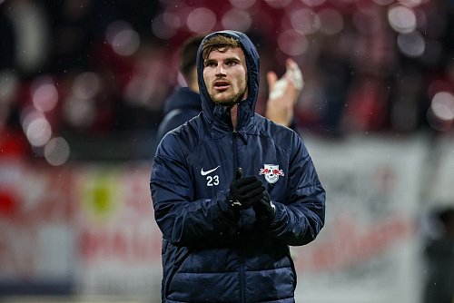 Das Ziel, sich in England für die DFB-Auswahl zu qualifizieren, scheint für Werner weit weg. - © Jan Woitas/dpa